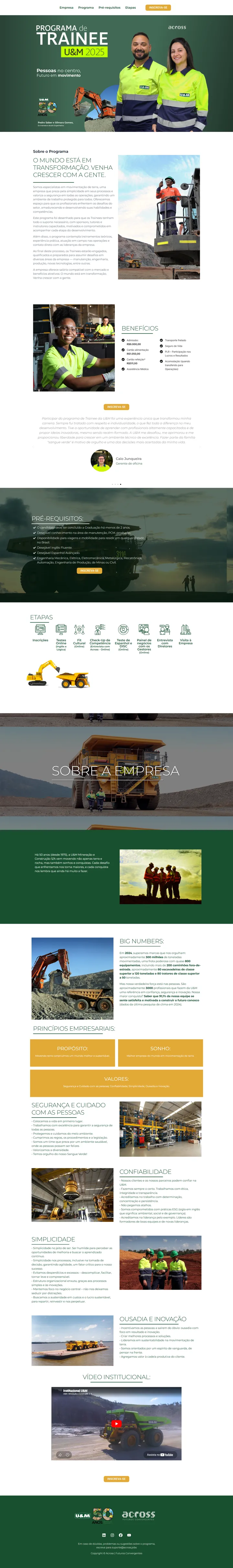 U&M — projeto recente